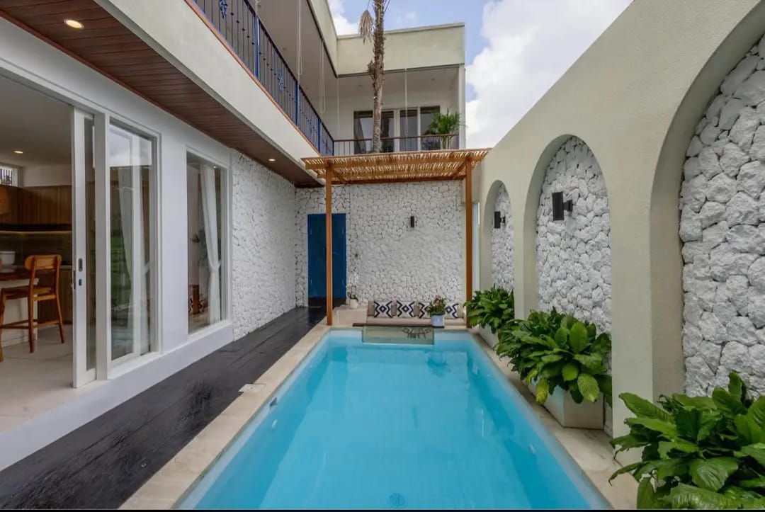 Villa Brand New 2 Lantai View Sawah di Kedungu Tabanan