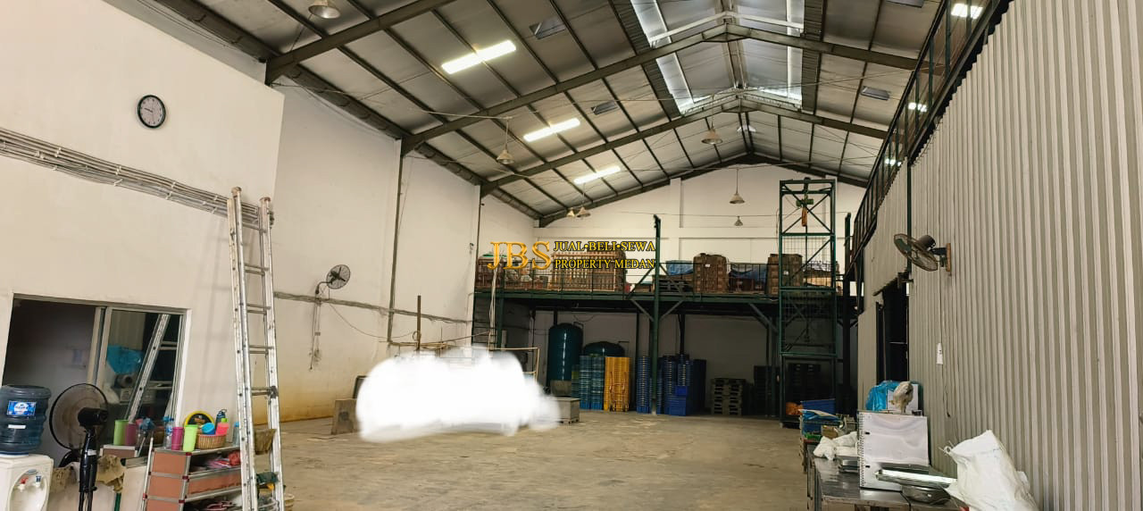 Dijual Gudang 3 In 1 di Komplek Gudang Intan Jalan Letda Sujono - Medan