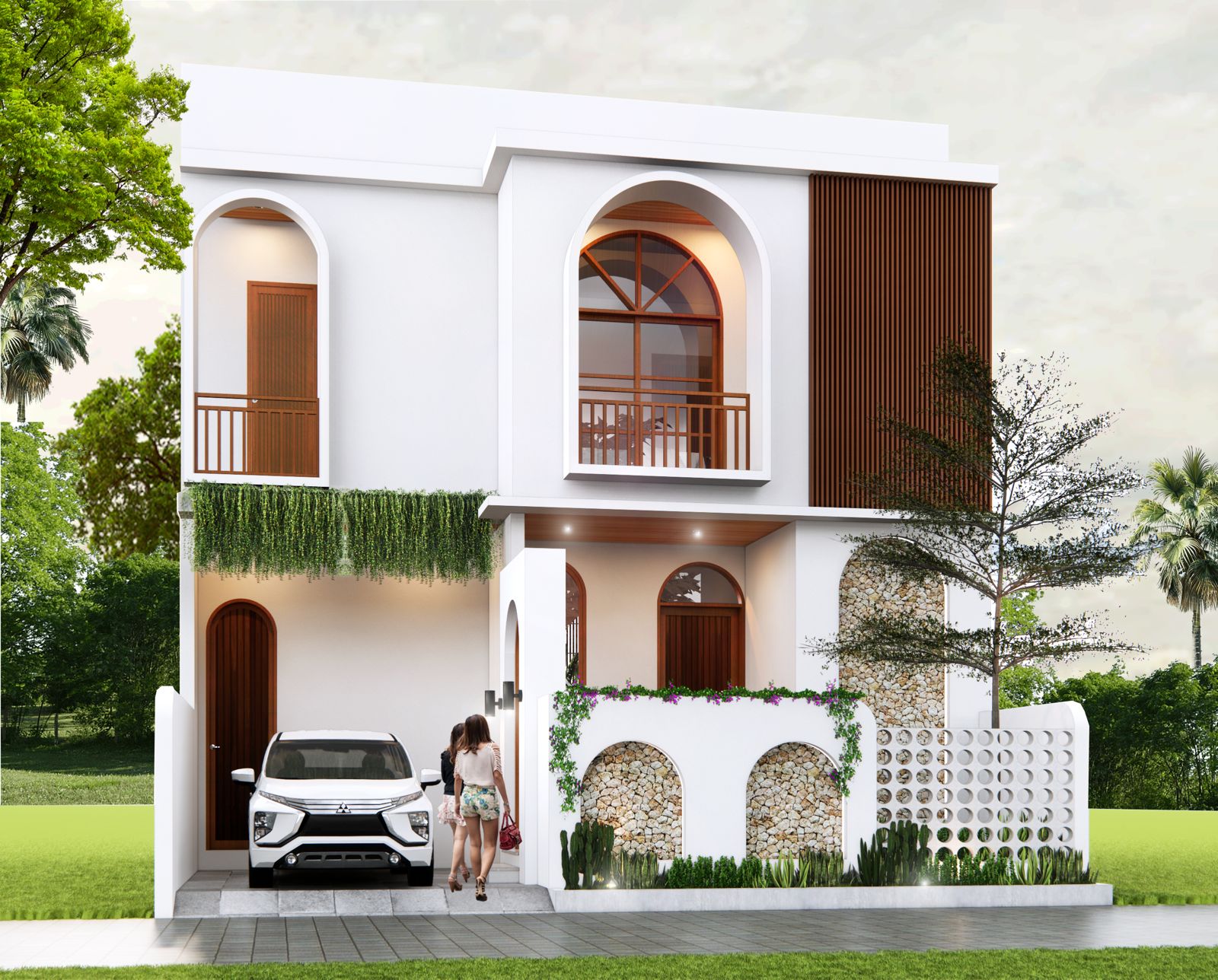 FOR SALE | VILLA CLUSTER SEMI SANTORINI DI NUSA DUA • PRESALE PRICE TERBATAS | PRPJ227