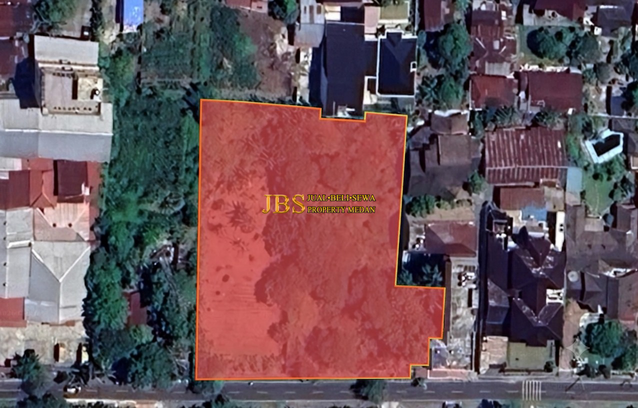 Dijual Tanah Kosong Hadap Selatan di Jalan Sei Asahan - Padang Bulan Selayang I, Medan
