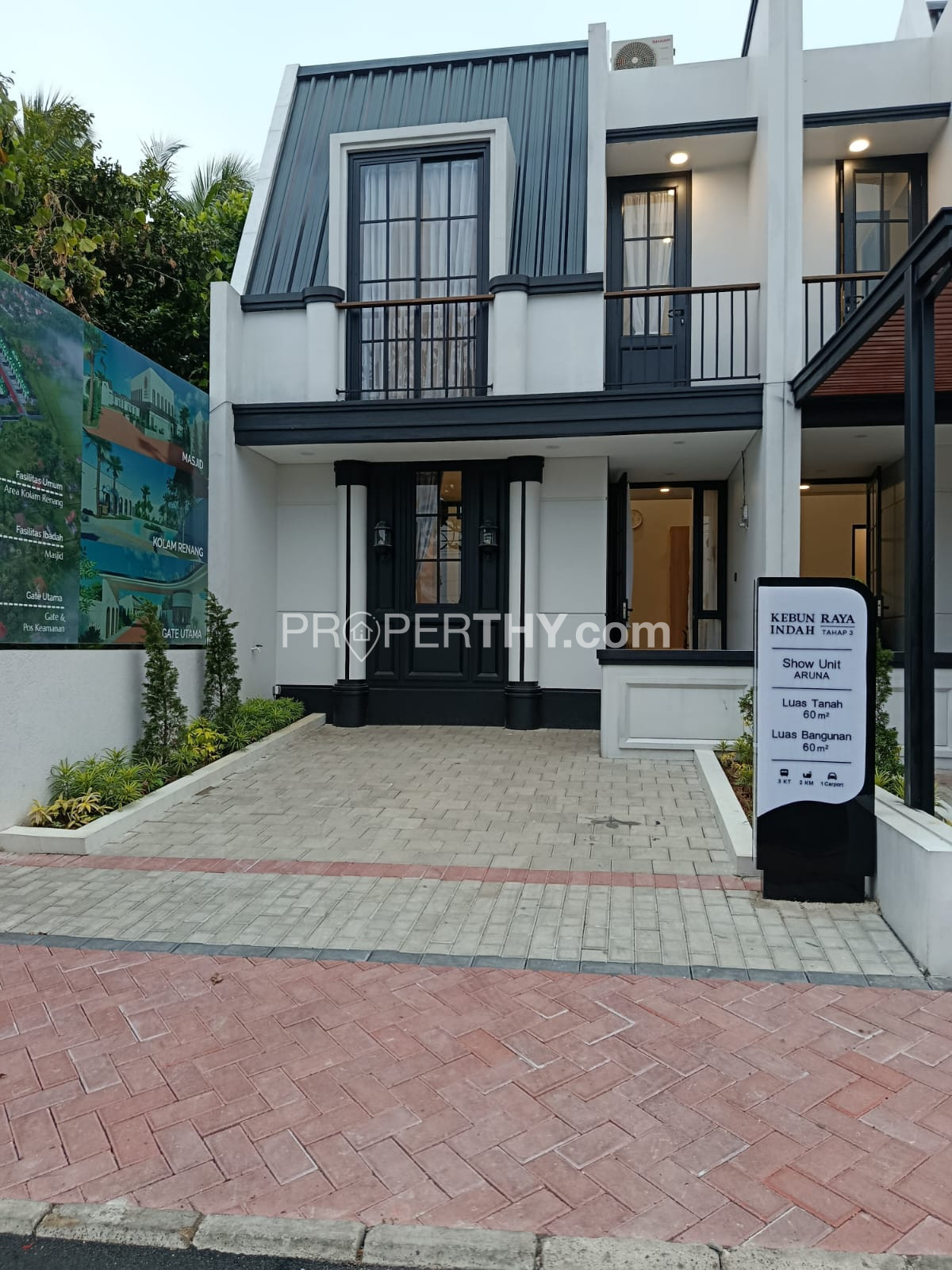 RUMAH 2 LANTAI 3 KT 2 KM TIPE 60/60 TANPA DP DI BOGOR