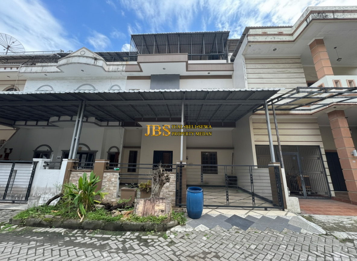 Jual Rumah Siap Huni di Komplek Cemara Asri Jalan Cherry - Medan