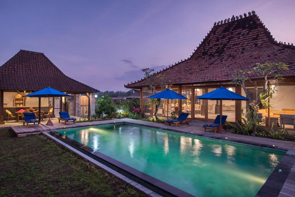 Disewakan Villa di Mengwitani Mengwi Lahan Luas Lingkungan Tenang