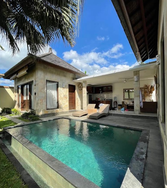 Villa Modern Minimalis Siap Huni di Penestanan Kelod Ubud