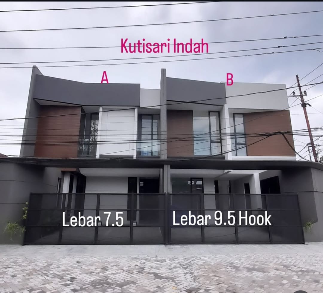 Rumah Baru Gress Lokasi Kutisari Indah Surabaya 