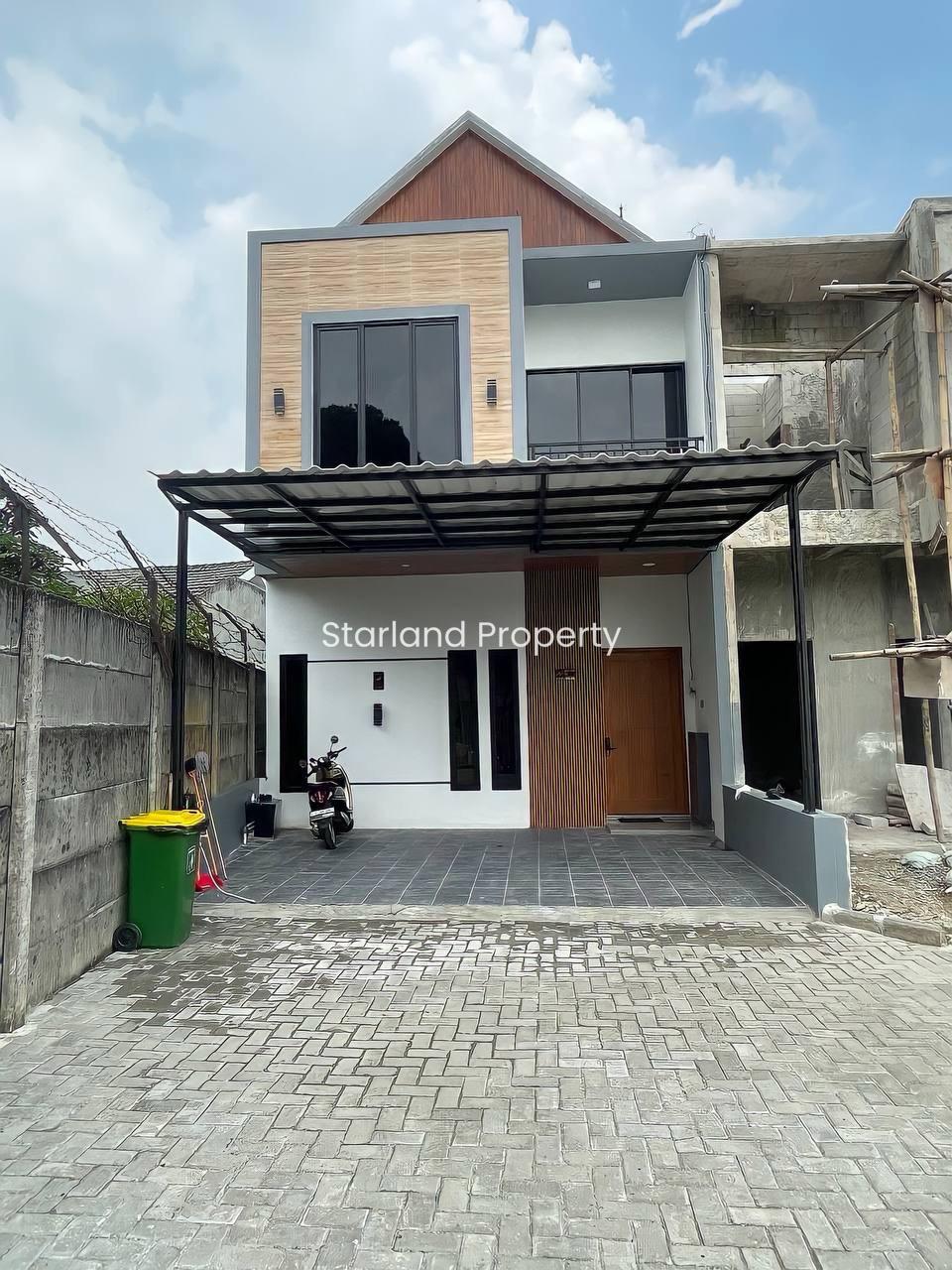 Rumah 2 lantai modern di Bintaro Tangsel 
