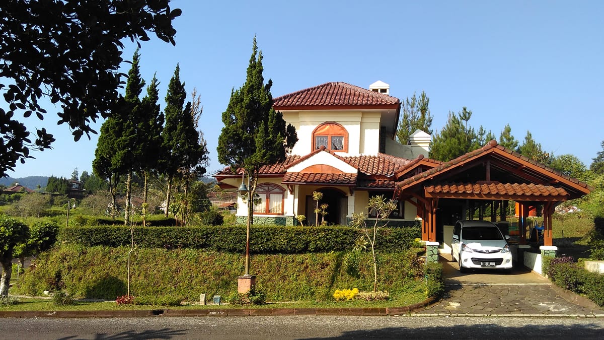 Villa Asri Siap Huni di Ciater Highland Resort Ciater Subang 