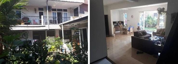 RUMAH 2 LANTAI, NOL JALAN RAYA DI RUNGKUT ASRI, COCOK UNTUK USAHA
