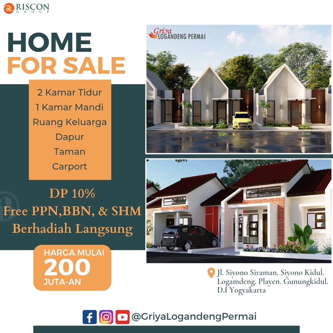 Perumahan di Wonosari Harga Terjangkau