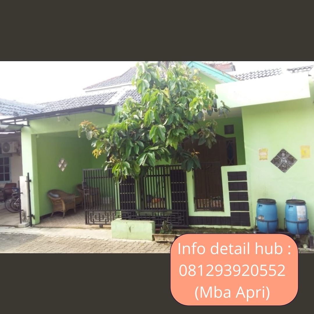 DIJUAL RUMAH 3 KAMAR KOMPLEK TITAN ARUM 