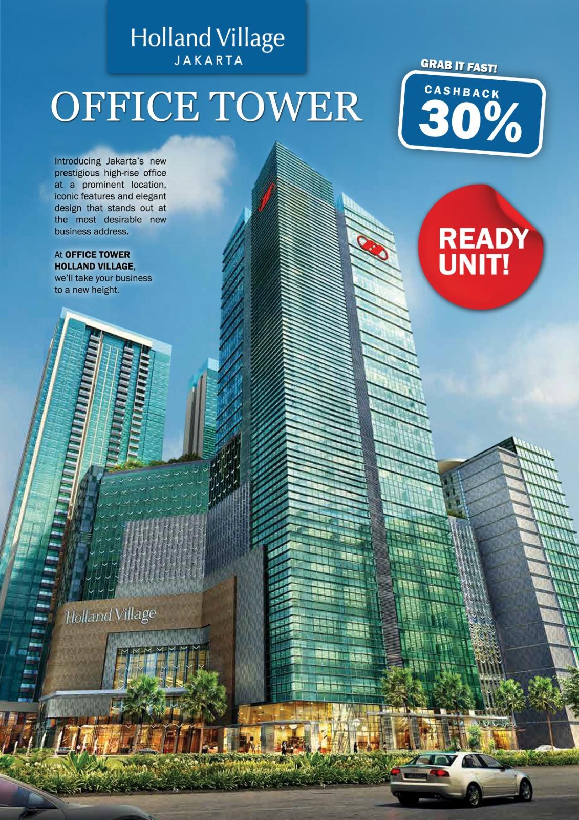 Office Tower Holland Village Siap Pakai MD949